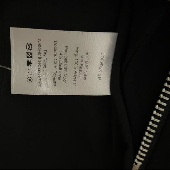 Veronica Beard Hadley Moto Scuba Blazer Dickie Jacket Black Size 2 - Picture 11 of 16